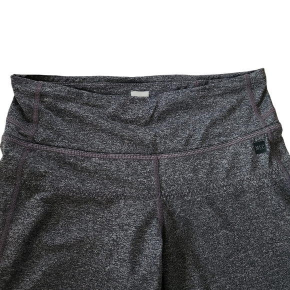 MEC Lotus Capris Activewear Running Yoga Climbing Gray – size M - Picture 4 of 10